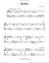 Cover icon of Beeline sheet music for piano four hands by Jason Sifford, intermediate skill level