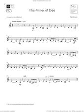 Cover icon of The Miller of Dee  (Grade 2 List B2 from the ABRSM Clarinet syllabus from 2022) sheet music for clarinet solo by Trad. English and David Blackwell, classical score, intermediate skill level