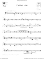 Cover icon of Carnival Time (Grade 2 List C3 from the ABRSM Clarinet syllabus from 2022) sheet music for clarinet solo by Lloyd Coleman, classical score, intermediate skill level
