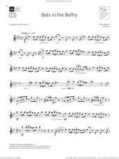 Cover icon of Bats in the Belfry  (Grade 6 List C1 from the ABRSM Flute syllabus from 2022) sheet music for flute solo by Billy Mayerl and Sally Adams, classical score, intermediate skill level