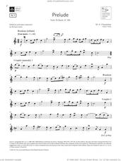 Cover icon of Prelude (from Te Deum, H. 146) (Grade 3 List A1 from the ABRSM Flute syllabus from 2022) sheet music for flute solo by Marc-Antoine Charpentier, classical score, intermediate skill level