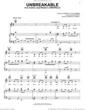 Cover icon of Unbreakable (from Andrew Lloyd Webber's Cinderella) sheet music for voice, piano or guitar by Andrew Lloyd Webber, David Zippel and Emerald Fennell, intermediate skill level