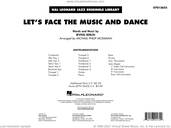 Cover icon of Let's Face the Music and Dance (arr. Michael Philip Mossman) (COMPLETE) sheet music for jazz band by Irving Berlin and Michael Philip Mossman, intermediate skill level
