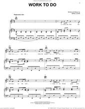 Cover icon of Work To Do sheet music for voice, piano or guitar by Marc Cohn, intermediate skill level