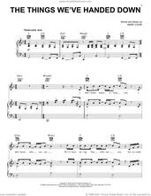Cover icon of The Things We've Handed Down sheet music for voice, piano or guitar by Marc Cohn, intermediate skill level