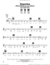 Cover icon of Deportee (Plane Wreck At Los Gatos) sheet music for ukulele solo (ChordBuddy system) by Woody Guthrie and Martin Hoffman, intermediate ukulele (ChordBuddy system)