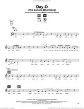 Cover icon of Day-O (The Banana Boat Song) sheet music for ukulele solo (ChordBuddy system) by Harry Belafonte, Irving Burgie and William Attaway, intermediate ukulele (ChordBuddy system)