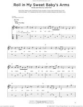 Cover icon of Roll In My Sweet Baby's Arms sheet music for dobro solo by Lester Flatt and Fred Sokolow, easy skill level