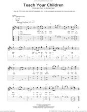 Cover icon of Teach Your Children sheet music for dobro solo by Crosby, Stills, Nash & Young, Fred Sokolow and Graham Nash, easy skill level