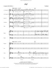 Cover icon of Joy! (COMPLETE) sheet music for orchestra/band by Ludwig van Beethoven, George Frideric Handel, Henry van Dyke, Isaac Watts and Richard Bjella, intermediate skill level