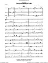 Cover icon of Contrapuntal Six For Three (COMPLETE) sheet music for flute trio by Paul M. Stouffer, classical score, intermediate skill level