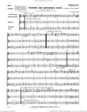 Cover icon of Wedding And Ceremonial Music (COMPLETE) sheet music for brass quintet by Thomas Campbell and Miscellaneous, wedding score, intermediate skill level