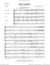 Cover icon of Meet The Brass (from Carnival Of The Animals) (arr. Karl Kramer) (COMPLETE) sheet music for brass quintet by Camille Saint-Saens and Karl Kramer, classical score, intermediate skill level