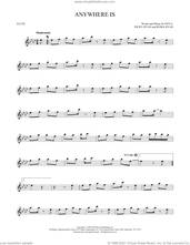 Cover icon of Anywhere Is sheet music for flute solo by Enya, Nicky Ryan and Roma Ryan, intermediate skill level