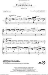 Cover icon of invisible string (arr. Audrey Snyder) sheet music for choir (SAB: soprano, alto, bass) by Taylor Swift, Audrey Snyder and Aaron Dessner, intermediate skill level