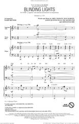 Cover icon of Blinding Lights (arr. Mark Brymer) sheet music for choir (SATB: soprano, alto, tenor, bass) by Pentatonix, Mark Brymer, The Weeknd, Abel Tesfaye, Ahmad Balshe, Jason Quenneville, Max Martin and Oscar Holter, intermediate skill level