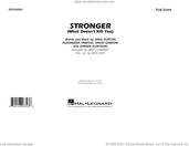 Cover icon of Stronger (What Doesn't Kill You) (arr. Matt Conaway) (COMPLETE) sheet music for marching band by Kelly Clarkson, Alexandra Tamposi, David Gamson, Greg Kurstin, Jack Holt, Jorgen Elofsson and Matt Conaway, intermediate skill level