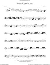 Cover icon of River Flows In You sheet music for violin solo by Yiruma, intermediate skill level