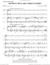 Cover icon of Rejoice! Declare! Christ Is Born (COMPLETE) sheet music for orchestra/band by Patti Drennan, Bert Stratton and Bert Stratton and Patti Drennan, intermediate skill level