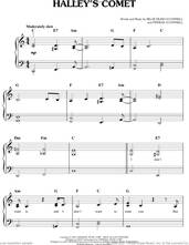 Cover icon of Halley's Comet sheet music for piano solo by Billie Eilish, easy skill level
