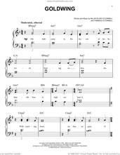 Cover icon of GOLDWING sheet music for piano solo by Billie Eilish, easy skill level