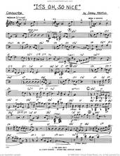 Cover icon of It's Oh, So Nice (COMPLETE) sheet music for jazz band by Sammy Nestico, intermediate skill level