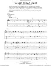Cover icon of Folsom Prison Blues sheet music for dobro solo by Johnny Cash and Fred Sokolow, easy skill level