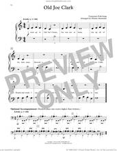 Cover icon of Old Joe Clark (arr. Dennis Alexander) sheet music for piano solo (elementary)  and Dennis Alexander, beginner piano (elementary)