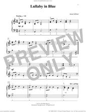 Cover icon of Lullaby In Blue sheet music for piano solo (elementary) by Jason Sifford, beginner piano (elementary)