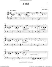 Cover icon of Bump sheet music for piano solo (elementary) by Jason Sifford, beginner piano (elementary)
