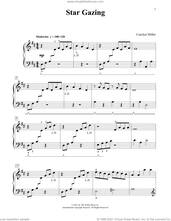 Cover icon of Star Gazing sheet music for piano solo (elementary) by Carolyn Miller, beginner piano (elementary)