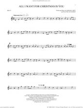 Cover icon of All I Want For Christmas Is You sheet music for Hand Bells Solo (bell solo) by Mariah Carey and Walter Afanasieff, intermediate Hand Bells Solo (bell)