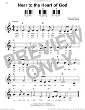 Cover icon of Near To The Heart Of God sheet music for piano solo by Cleland B. McAfee, beginner skill level