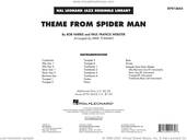 Cover icon of Theme from Spider Man (arr. Mike Tomaro) (COMPLETE) sheet music for jazz band by Paul Francis Webster, Bob Harris, Bob Harris & Paul Francis Webster and Mike Tomaro, intermediate skill level