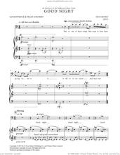 Cover icon of Good Night sheet music for voice and piano by Nico Muhly, classical score, intermediate skill level