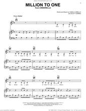 Cover icon of Million To One (from the Amazon Original Movie Cinderella) sheet music for voice, piano or guitar by Camila Cabello and Scott Harris, intermediate skill level