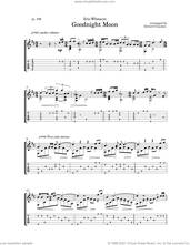 Cover icon of Goodnight Moon (arr. Gerard Cousins) sheet music for guitar solo by Eric Whitacre and Gerard Cousins, classical score, intermediate skill level