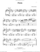 Cover icon of Fiesta sheet music for piano solo (elementary) by William Gillock, classical score, beginner piano (elementary)