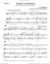 Cover icon of Tonight in Bethlehem (COMPLETE) sheet music for orchestra/band by Phillips Brooks and Nathaniel J. Fryml, intermediate skill level