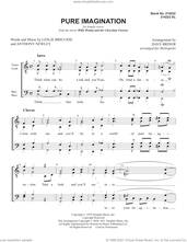 Cover icon of Pure Imagination (arr. Dave Briner) sheet music for choir (SSAA: soprano, alto) by Metropolis, Dave Briner, Anthony Newley and Leslie Bricusse, intermediate skill level