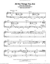 Cover icon of All The Things You Are sheet music for piano solo (transcription) by Bud Powell, Jerome Kern and Oscar II Hammerstein, intermediate piano (transcription)