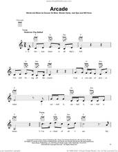 Cover icon of Arcade sheet music for ukulele by Duncan Laurence, Duncan De Moor, Joel Sjoo, Will Knox and Wouter Hardy, intermediate skill level