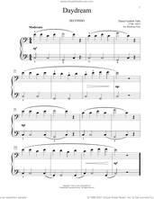 Cover icon of Daydream sheet music for piano four hands by Daniel Gottlob Turk, Bradley Beckman and Carolyn True, classical score, intermediate skill level
