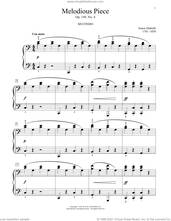 Cover icon of Melodious Piece, Op. 149, No. 4 sheet music for piano four hands by Antonio Diabelli, Bradley Beckman and Carolyn True, classical score, intermediate skill level