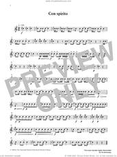 Cover icon of Con spirito from Graded Music for Snare Drum, Book II sheet music for percussions by Ian Wright, Ian Wright and Kevin Hathaway and Kevin Hathway, classical score, intermediate skill level
