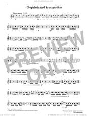 Cover icon of Sophisticated Syncopation from Graded Music for Snare Drum, Book III sheet music for percussions by Ian Wright, Ian Wright and Kevin Hathaway and Kevin Hathway, classical score, intermediate skill level