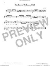 Cover icon of The Lass of Richmond Hill from Graded Music for Tuned Percussion, Book I sheet music for percussions by James Hook, Ian Wright and Kevin Hathway, classical score, intermediate skill level