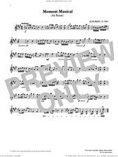 Cover icon of Moment Musical from Graded Music for Tuned Percussion, Book III sheet music for percussions by Franz Schubert, Ian Wright and Kevin Hathway, classical score, intermediate skill level