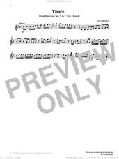 Cover icon of Vivace from Graded Music for Tuned Percussion, Book III sheet music for percussions by G. P. Telemann, Ian Wright and Kevin Hathway, classical score, intermediate skill level