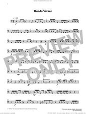 Cover icon of Rondo Vivace from Graded Music for Timpani, Book II sheet music for percussions by Ian Wright, classical score, intermediate skill level